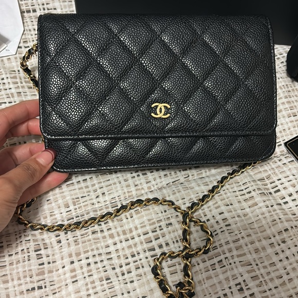 CHANEL CC WOC Wallet On Chain Shoulder Bag - Picture 2 of 12